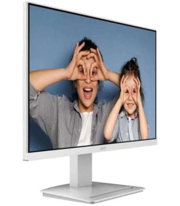 LCD Monitor|MSI|PRO MP2412W|23.8"|Business|Panel VA|1920x1080|16:9|100 Hz|1 ms|Colour White|PROMP2412W