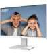 LCD Monitor|MSI|PRO MP2412W|23.8"|Business|Panel VA|1920x1080|16:9|100 Hz|1 ms|Colour White|PROMP2412W