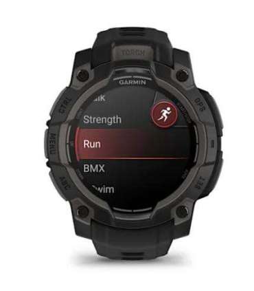 SMARTWATCH INSTINCT 3 AMOLED/BLACK/BLK 010-02936-00 GARMIN