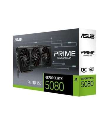 Graphics Card|ASUS|NVIDIA GeForce RTX 5080|16 GB|GDDR7|256 bit|PCIE 5.0 16x|1xHDMI|3xDisplayPort|PRIME-RTX5080-O16G