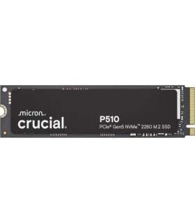 SSD|CRUCIAL|P510|1TB|M.2|PCIe Gen5|NVMe|TLC|Write speed 9500 MBytes/sec|Read speed 11000 MBytes/sec|TBW 600 TB|CT1000P510SSD8