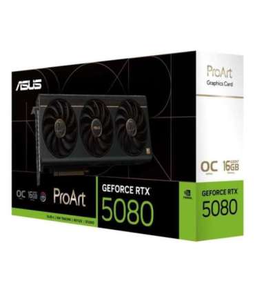 Graphics Card|ASUS|NVIDIA|GeForce RTX 5080|16 GB|GDDR7|256 bit|PCI Express 5.0|Active|PROART-RTX5080-O16G