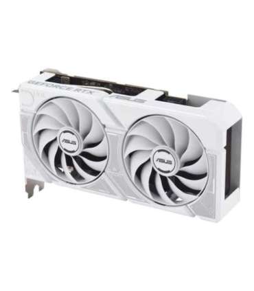 Graphics Card|ASUS|NVIDIA GeForce RTX 5060|8 GB|GDDR7|128 bit|PCIE 5.0 16x|Dual Slot Fansink|DUAL-RTX5060-O8G-WHITE