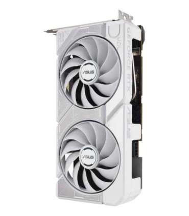 Graphics Card|ASUS|NVIDIA GeForce RTX 5060|8 GB|GDDR7|128 bit|PCIE 5.0 16x|Dual Slot Fansink|DUAL-RTX5060-O8G-WHITE