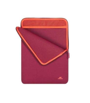 NB SLEEVE ANTISHOCK 14"/5223 BURGUNDY RIVACASE