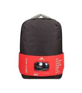NB BACKPACK 15.6" + MOUSE/7563 BLACK RIVACASE