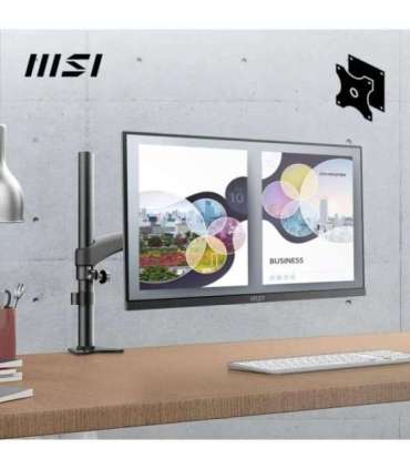 LCD Monitor|MSI|PRO MP2412|23.8"|Business|Panel VA|1920x1080|16:9|100Hz|Matte|4 ms|Tilt|Colour Black|PROMP2412