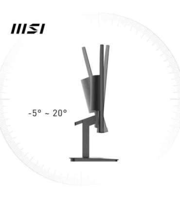 LCD Monitor|MSI|PRO MP2412|23.8"|Business|Panel VA|1920x1080|16:9|100Hz|Matte|4 ms|Tilt|Colour Black|PROMP2412