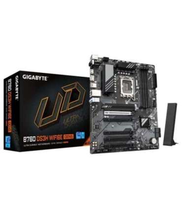 Mainboard|GIGABYTE|Intel B760 Express|LGA1700|ATX|Memory DDR5|Memory slots 4|B760DS3HWF6EGEN51.0
