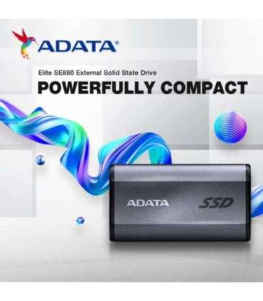 External SSD|ADATA|SE880|4TB|USB-C|Write speed 2000 MBytes/sec|Read speed 2000 MBytes/sec|AELI-SE880-4TCGY