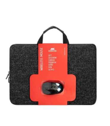 NB SLEEVE ANVIK 15.6" + MOUSE/7916 BLACK RIVACASE