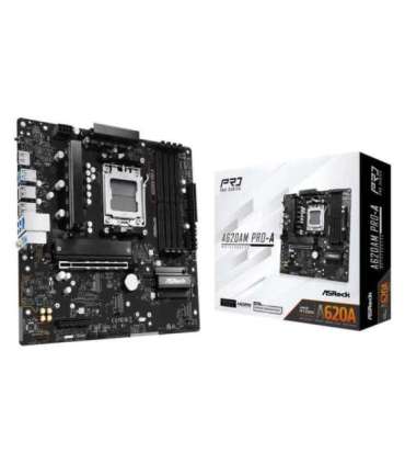 Mainboard|ASROCK|AMD A620A|SAM5|Micro-ATX|Memory DDR5|Memory slots 4|A620AMPRO-A