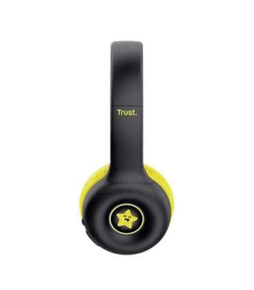 HEADPHONES WRL NOUNA KIDS/BLACK 25405 TRUST