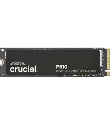 SSD|CRUCIAL|P510|2TB|M.2|PCIe Gen5|NVMe|TLC|Write speed 8700 MBytes/sec|Read speed 10000 MBytes/sec|TBW 1200 TB|CT2000P510SSD8