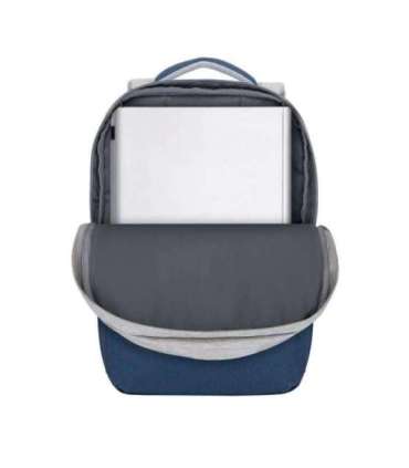NB BACKPACK ANTI-THEFT 17.3"/7567 GREY/DARK BLUE RIVACASE