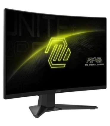 LCD Monitor|MSI|MAG 242C|23.6"|Gaming/Curved/Frameless|Matte|Panel VA|1920x1080|16:9|180Hz|1 ms|Colour Black|MAG242C