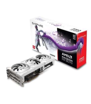 Graphics Card|SAPPHIRE|AMD Radeon RX 9070|16 GB|GDDR6|256 bit|PCIE 5.0 16x|Triple slot Fansink|2xHDMI|2xDisplayPort|11349-02-20G