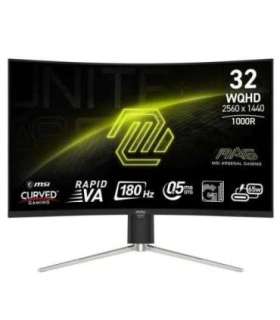 LCD Monitor|MSI|MAG 325CQRF QD E2|31.5"|Gaming/Curved|Panel VA|2560x1440|16:9|180 Hz|0.5 ms|Colour Black|MAG325CQRFQDE2
