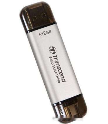 External SSD|TRANSCEND|ESD310|512GB|USB-C|USB|3D NAND|Write speed 900 MBytes/sec|Read speed 1050 MBytes/sec|TS512GESD310S