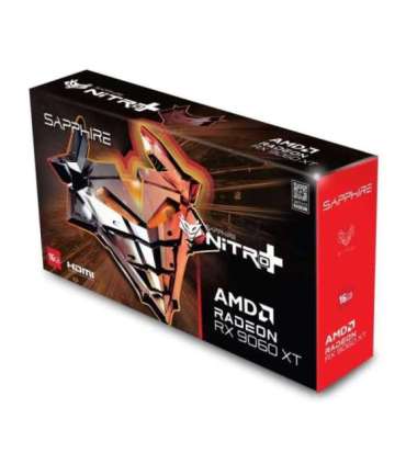 Graphics Card|SAPPHIRE|AMD Radeon RX 9060 XT|16 GB|GDDR6|128 bit|PCIE 5.0 16x|Triple slot Fansink|11350-01-20G