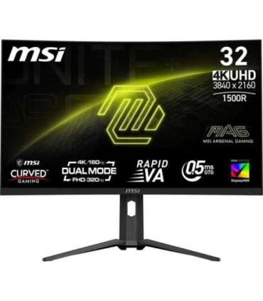 LCD Monitor|MSI|MAG 321CUPDF|31.5"|Gaming/Curved/4K|Panel VA|3840x2160|16:9|160 Hz|0.5 ms|MAG321CUPDF
