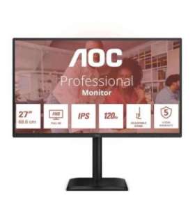 LCD Monitor|AOC|27 "|1920 x 1080 pixels|Full HD|Native aspect ratio 16:9|LED|Flat|27E4U