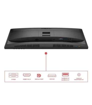 LCD Monitor|AOC|27 "|1920 x 1080 pixels|Full HD|Native aspect ratio 16:9|LED|Flat|27E4U
