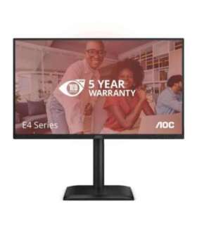 LCD Monitor|AOC| 60.5 cm (23.8")|1920 x 1080 pixels|Full HD|Native aspect ratio 16:9|LED|Flat|24E4U