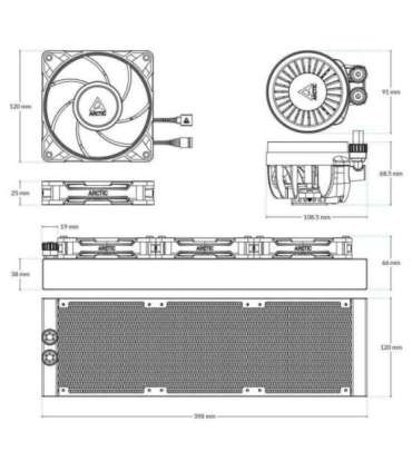 CPU COOLER S_MULTI/ACFRE00188A ARCTIC