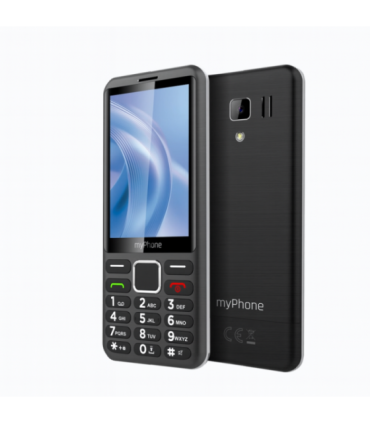 myPhone 3510 Black 3.5 " IPS 48 MB 128 MB Dual SIM 3G Main camera resolution 2 MP 1800 mAh