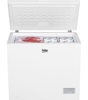 Beko CF200EWN Freezer, E, Larder, Height 84.5cm, Capacity 198L, White
