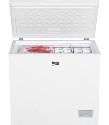 Beko CF200EWN Freezer, E, Larder, Height 84.5cm, Capacity 198L, White