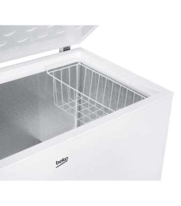 Beko CF380EWN Freezer, E, Larder, Height 85cm, Capacity 371L, White