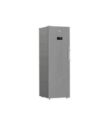 Beko B5RMFNE314X Freezer, E, Larder, Height 186.5cm, Capacity 286L, Grey