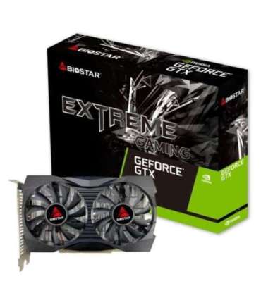 Graphics Card|BIOSTAR|NVIDIA GeForce GTX 1050|4 GB|GDDR5|128 bit|PCIE 4.0 16x|GPU 1354 MHz|Dual Slot Fansink|1xDVI-D|1xHDMI|1