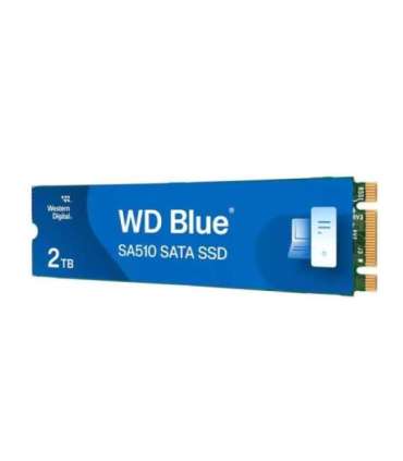 SSD|WESTERN DIGITAL|Blue SA510|2TB|M.2|SATA 3.0|3D NAND|Write speed 520 MBytes/sec|Read speed 560 MBytes/sec|TBW 500 TB|MTBF 