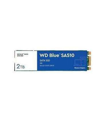 SSD|WESTERN DIGITAL|Blue SA510|2TB|M.2|SATA 3.0|3D NAND|Write speed 520 MBytes/sec|Read speed 560 MBytes/sec|TBW 500 TB|MTBF 