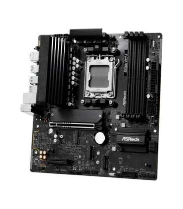 Mainboard|ASROCK|AMD B850|SAM5|Micro-ATX|Memory DDR5|Memory slots 4|1xPCI-Express 4.0 4x	|1xPCI-Express 5.0 16x|1xM.2|1xHDMI|