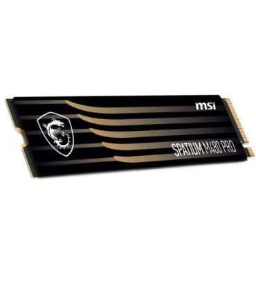 SSD|MSI|SPATIUM M480 PRO|1TB|M.2|PCIe Gen4|NVMe|3D NAND|Write speed 6000 MBytes/sec|Read speed 7400 MBytes/sec|2.15mm|TBW 700