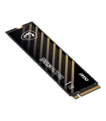 SSD|MSI|SPATIUM M470 PRO|1TB|M.2|PCIe Gen4|NVMe|3D NAND|Write speed 4500 MBytes/sec|Read speed 6000 MBytes/sec|2.15mm|TBW 320