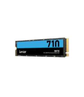 SSD|LEXAR|NM710|500GB|M.2|PCIe Gen4|NVMe|Write speed 2600 MBytes/sec|Read speed 5000 MBytes/sec|2.45mm|TBW 300 TB|MTBF 150000