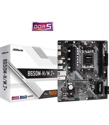Mainboard|ASROCK|AMD B650|SAM5|Micro-ATX|Memory DDR5|Memory slots 2|1xPCI-E|2xPCI-Express 4.0 1x|1xPCI-Express 4.0 16x|1xM.2|