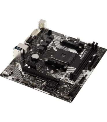 Mainboard|ASROCK|AMD B450|SAM4|Micro-ATX|Memory DDR4|Memory slots 2|1xPCI-Express 2.0 1x|1xPCI-Express 3.0 16x|1xM.2|1x15pin