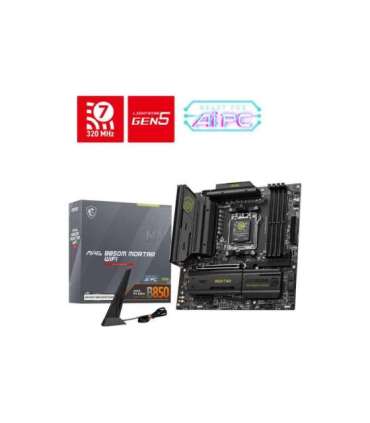 Mainboard|MSI|AMD B850|SAM5|Micro-ATX|Memory DDR5|Memory slots 4|1xPCI-Express 4.0 4x	|1xPCI-Express 4.0 8x|1xPCI-Express 4.0