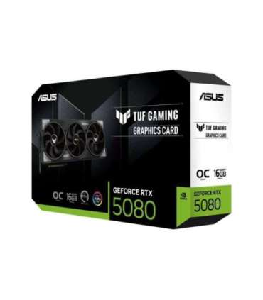 Graphics Card|ASUS|NVIDIA GeForce RTX 5080|16 GB|GDDR7|256 bit|PCIE 5.0 16x|Triple slot Fansink|2xHDMI|3xDisplayPort|TUF-RTX5