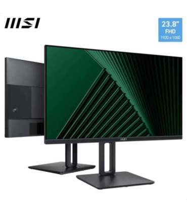 LCD Monitor|MSI|PRO MP245PG|23.8"|Business|Panel IPS|1920x1080|16:9|100Hz|Matte|1 ms|Swivel|Pivot|Height adjustable|Tilt|Colo