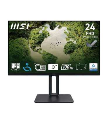 LCD Monitor|MSI|PRO MP245PG|23.8"|Business|Panel IPS|1920x1080|16:9|100Hz|Matte|1 ms|Swivel|Pivot|Height adjustable|Tilt|Colo