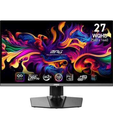 Monitor|MSI|MPG 271QRX QD-OLED|26.5"|Gaming|Panel QD-OLED|2560x1440|16:9|360Hz|Matte|0.03 ms|Swivel|Pivot|Height adjustable|T
