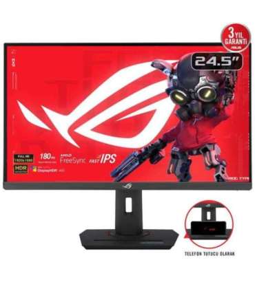 LCD Monitor|ASUS|ROG Strix XG259CS|24.5"|Gaming|Panel IPS|1920x1080|16:9|180Hz|1 ms|Swivel|Pivot|Height adjustable|Tilt|90LM0