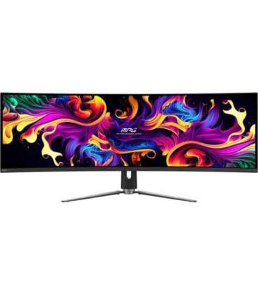 Monitor|MSI|MPG 491CQP QD-OLED|49"|Gaming/Curved|Panel QD-OLED|5120x1440|32:9|144Hz|Matte|0.03 ms|Swivel|Height adjustable|Ti